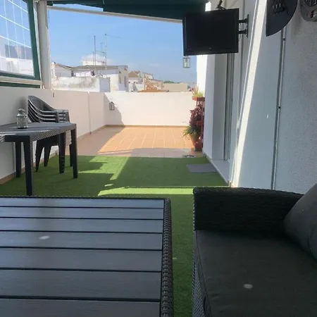 Atico La Ilusion Con Parking Apartman